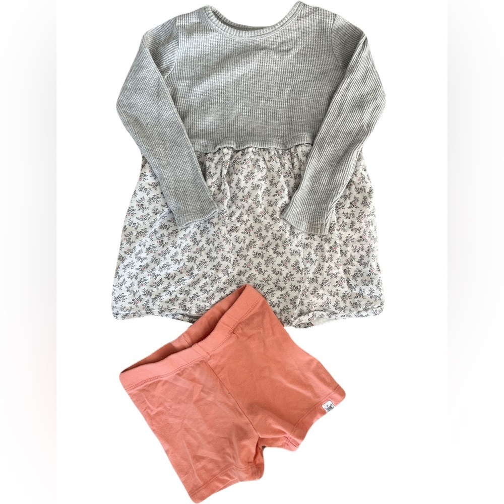 Nordstrom Dress with RLE Bike Shorts